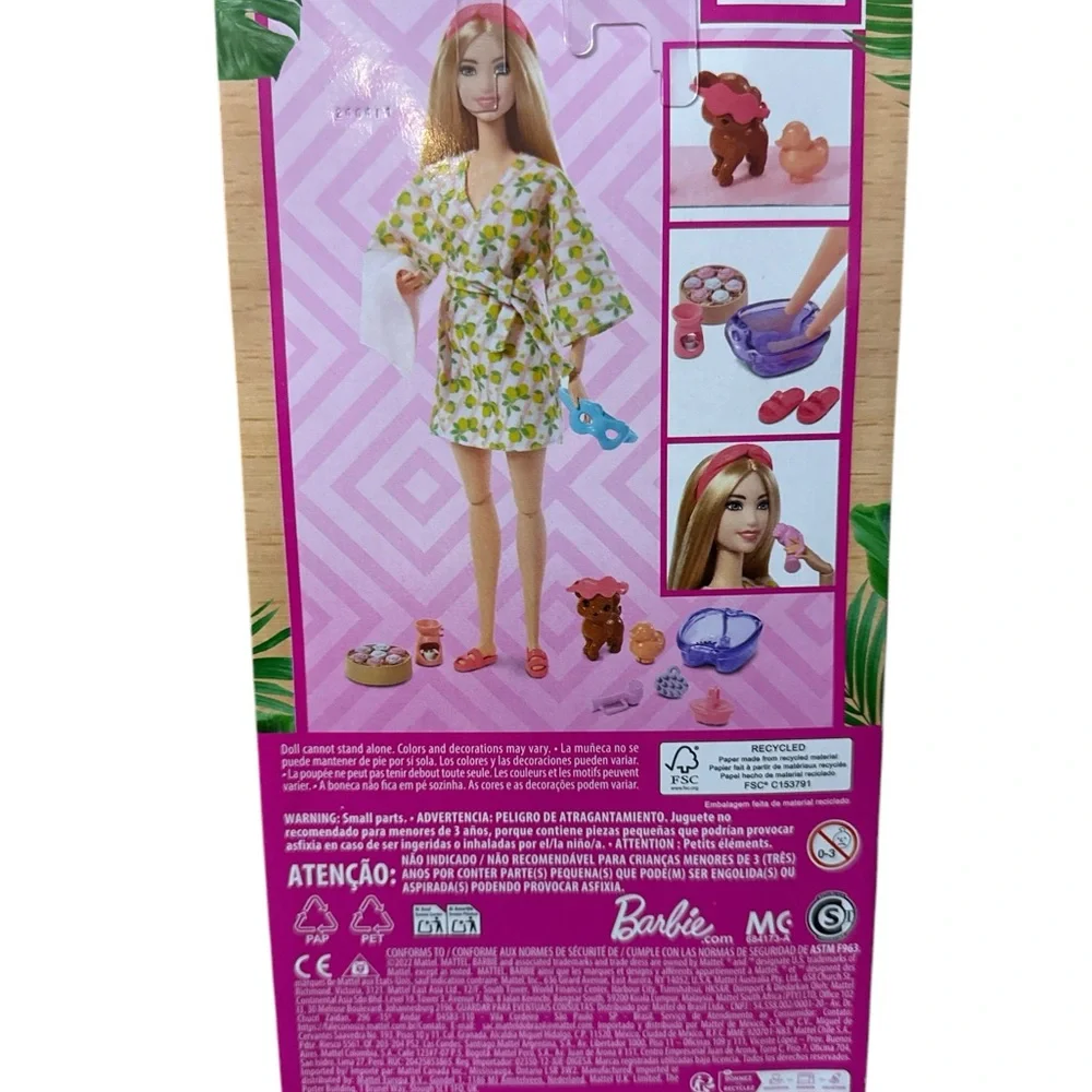 Barbie Spa Day Doll And Accessory Set Mattel Toys New In‎ Box Kids/Girls/Toys